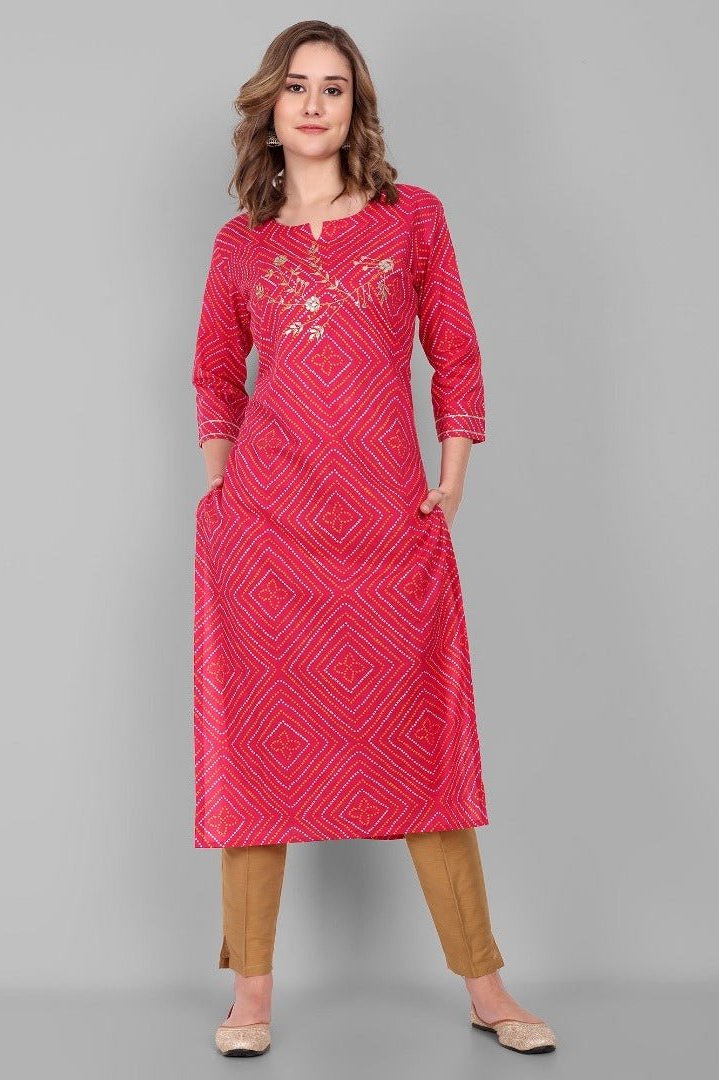 Old Gold Straight Cotton Silk Pant with Pockets - Mera Rang