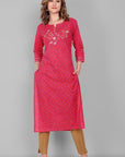 Old Gold Straight Cotton Silk Pant with Pockets - Mera Rang