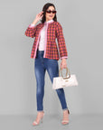 Gray Short Overlay Shrug