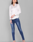 Gray Soft Satin Shirt