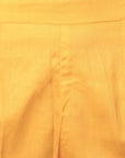 Sandy Brown Straight Fit Mustard Drainpipe Pants