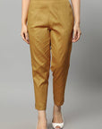 Sienna Straight Fit Gilded Drainpipe Pants