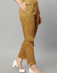 Sienna Straight Fit Gilded Drainpipe Pants