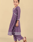 V-Neck Kaasni Anarkali with Dupatta - Mera Rang