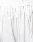 White Smoke White Cotton Gota Sharara