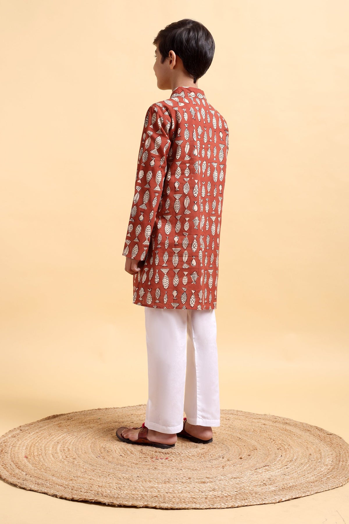 Boys Kurta Pyjama Set