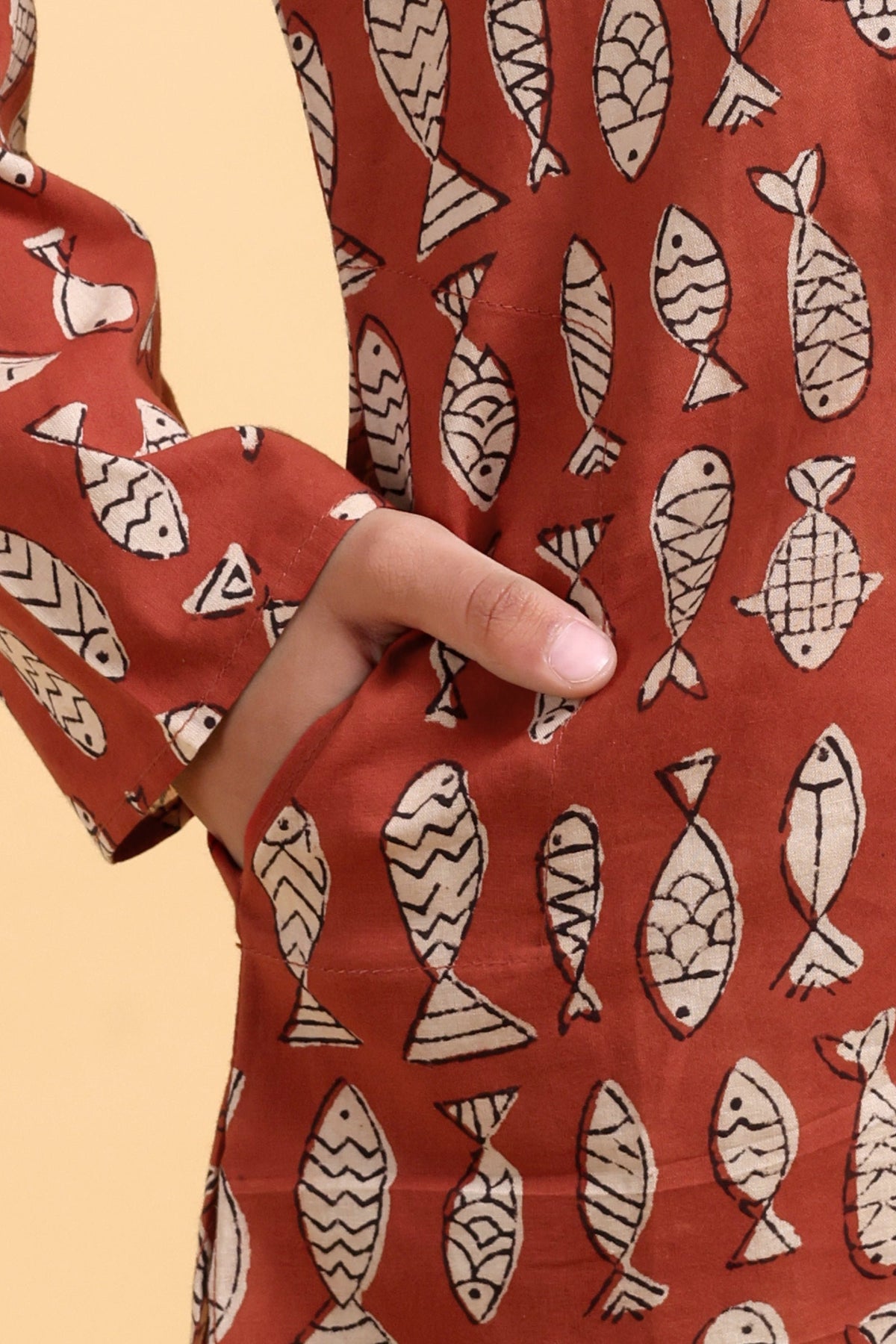Cotton Kurta Pyjama Set for Boys