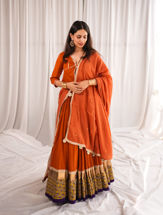 Gulnaar Festive Skirt Set