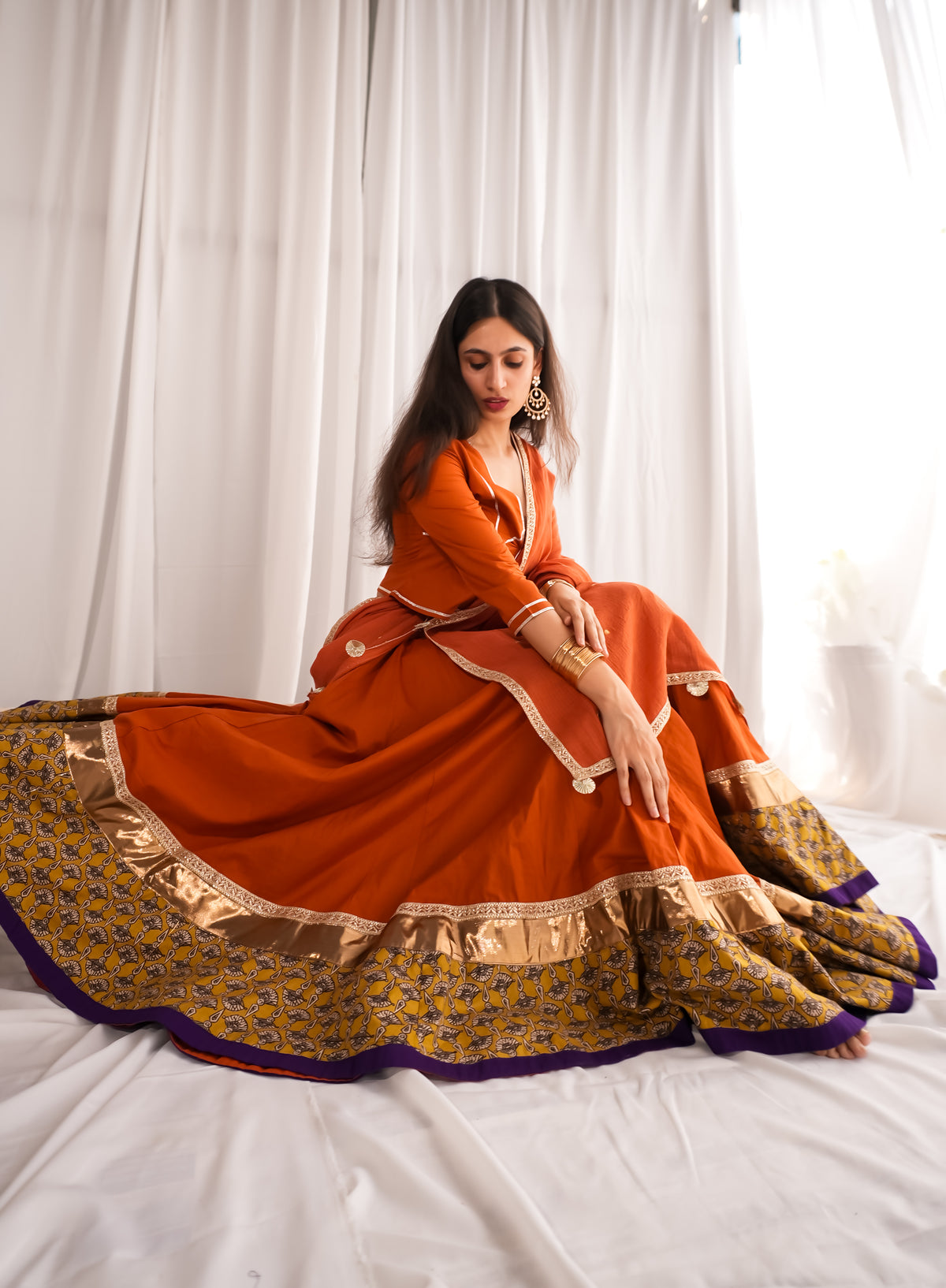 Gulnaar Festive Skirt Set