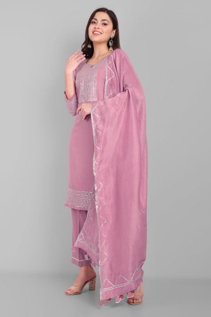 Pink Kurta Sets for Women Online in India