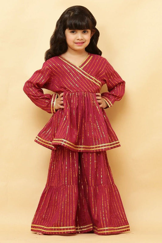Wheat Gharara and peplum