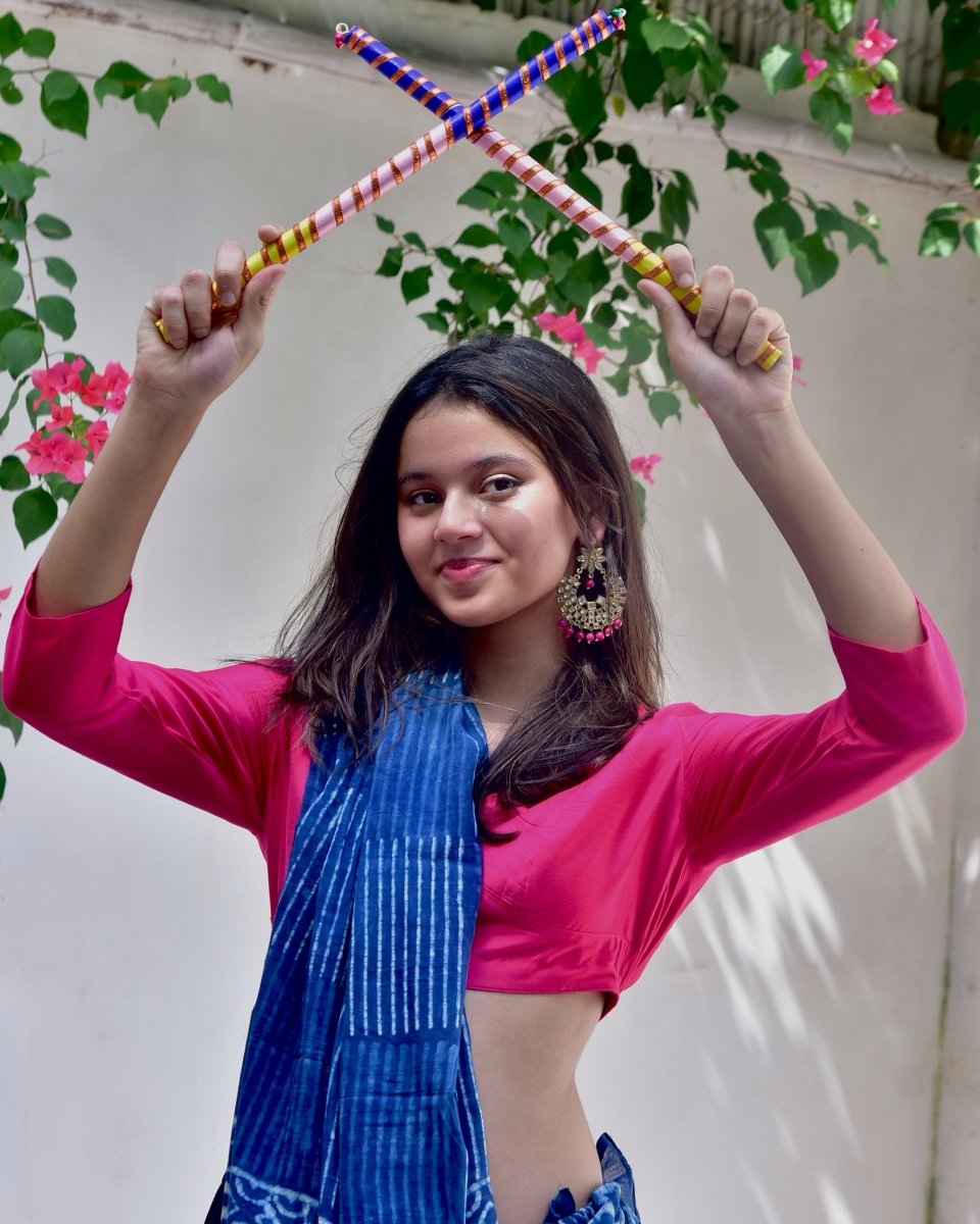Nadira Pink Silk Blouse